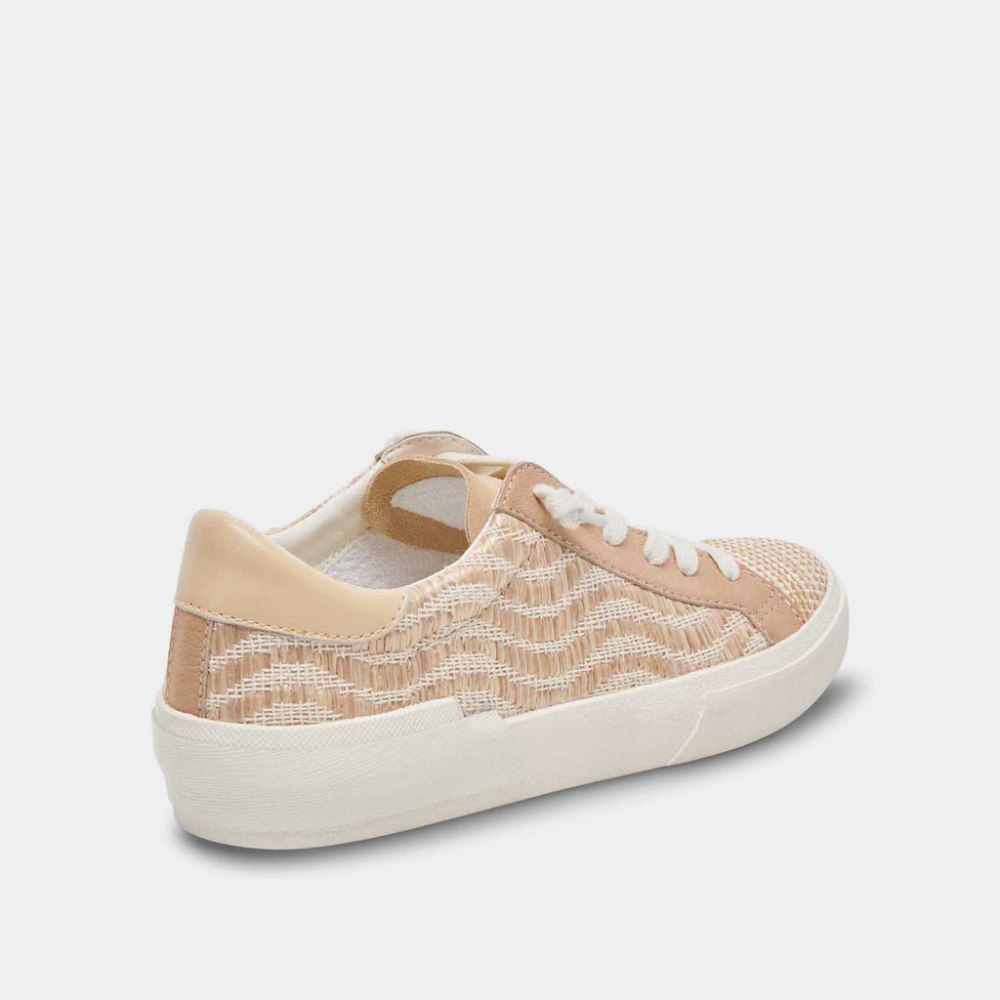 Dolce Vita Zina Sneakers Wheat Raffia
