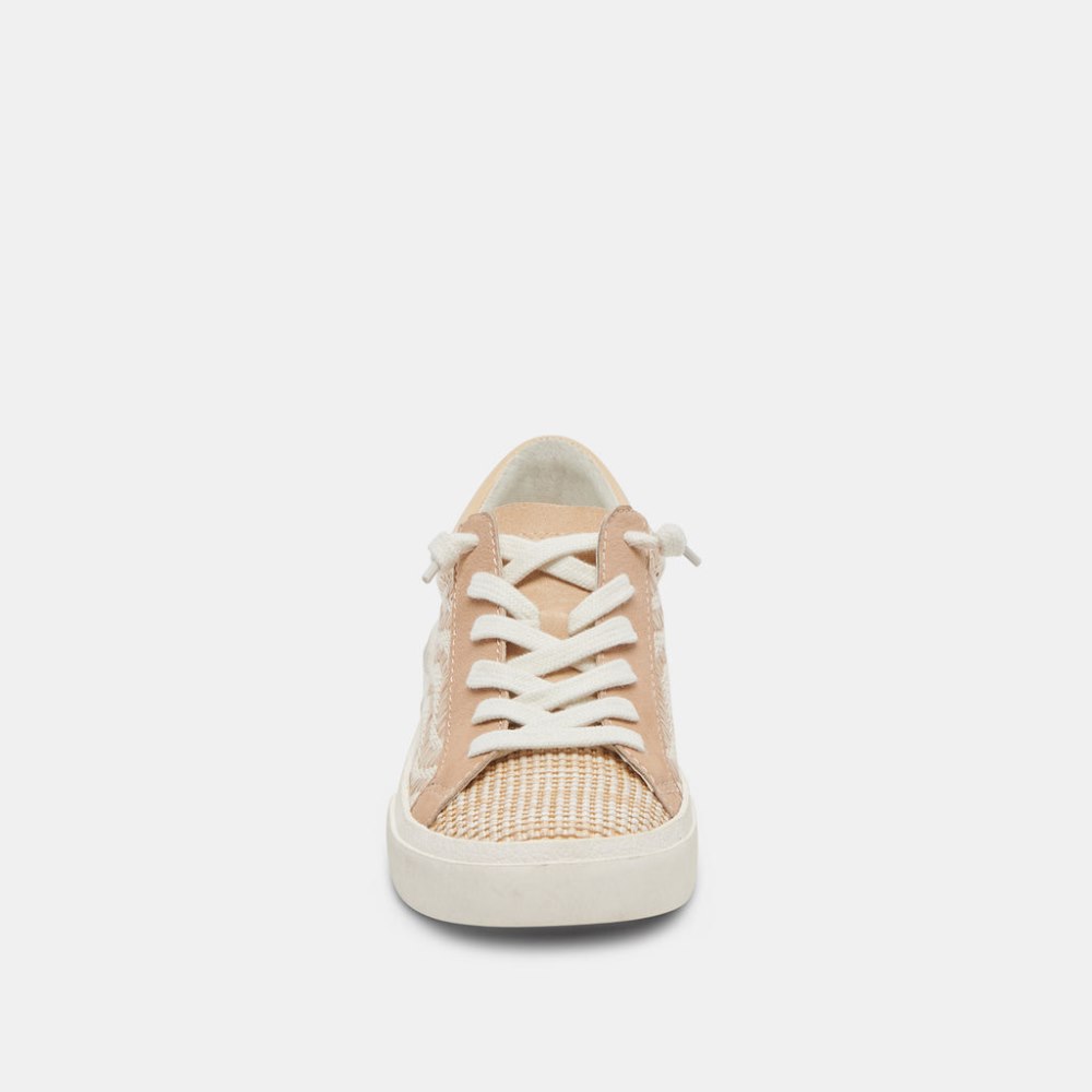 Dolce Vita Zina Sneakers Wheat Raffia