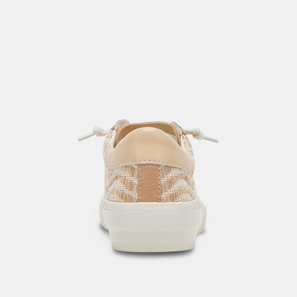 Dolce Vita Zina Sneakers Wheat Raffia