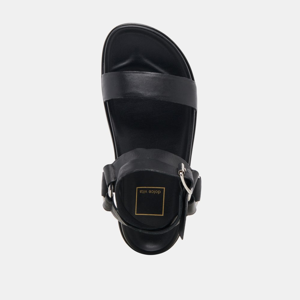 Dolce Vita Gilda Sandals Black Leather
