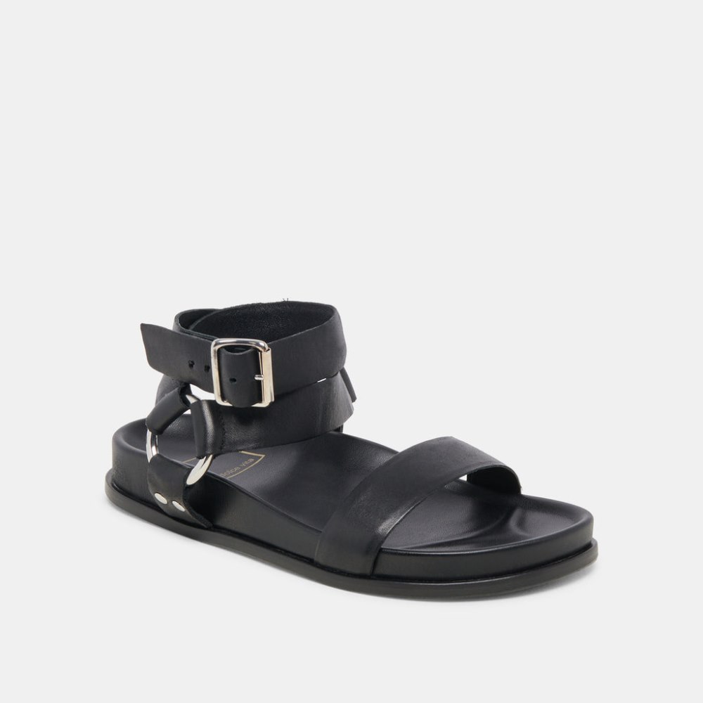 Dolce Vita Gilda Sandals Black Leather