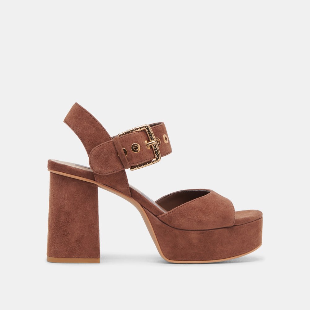 Dolce Vita Bobby Heels Cocoa Suede