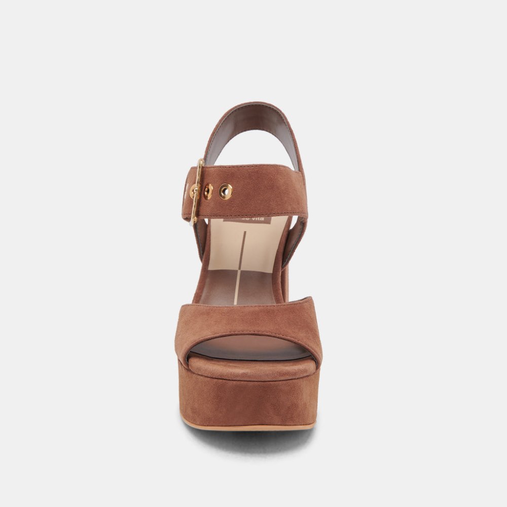 Dolce Vita Bobby Heels Cocoa Suede