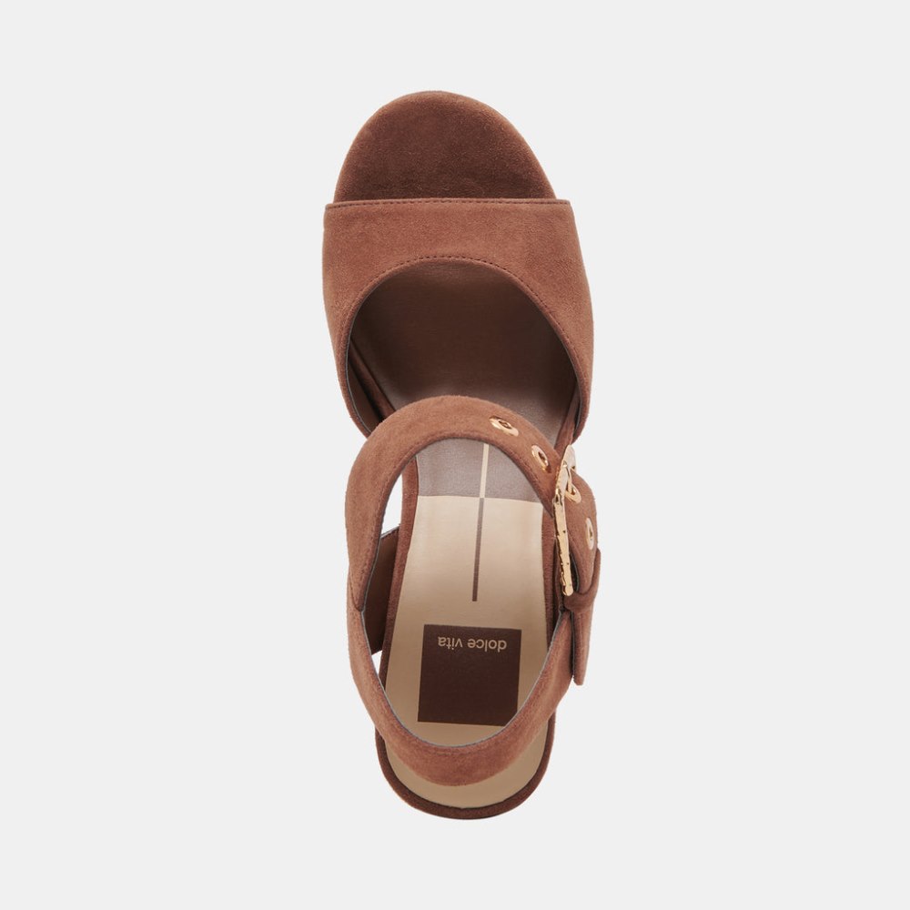 Dolce Vita Bobby Heels Cocoa Suede