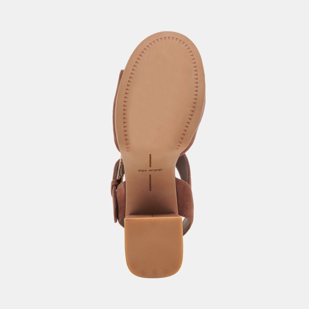 Dolce Vita Bobby Heels Cocoa Suede
