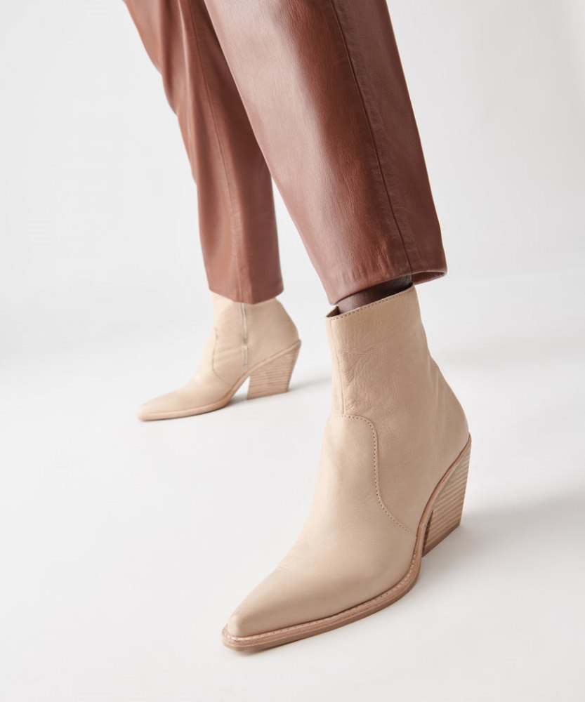 Dolce Vita Volli Wide Boots Dune Nubuck