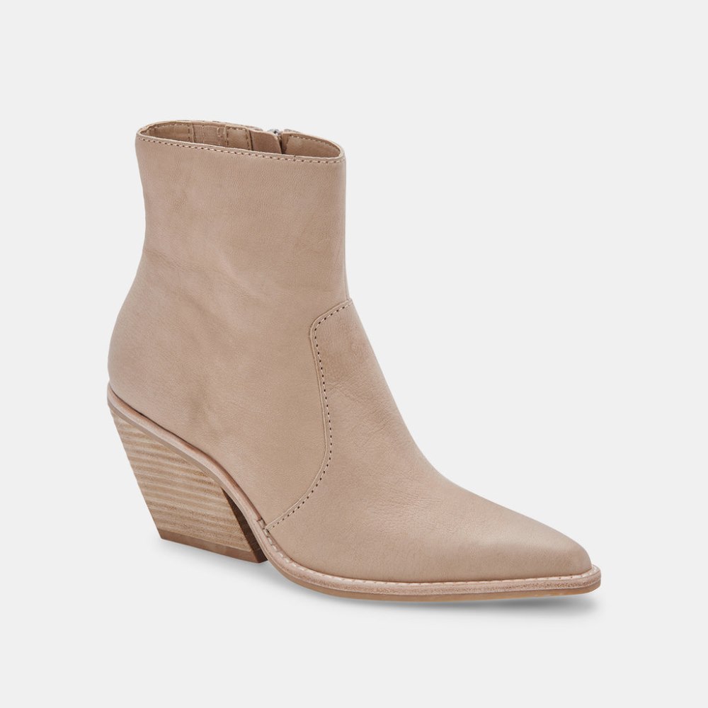 Dolce Vita Volli Wide Boots Dune Nubuck