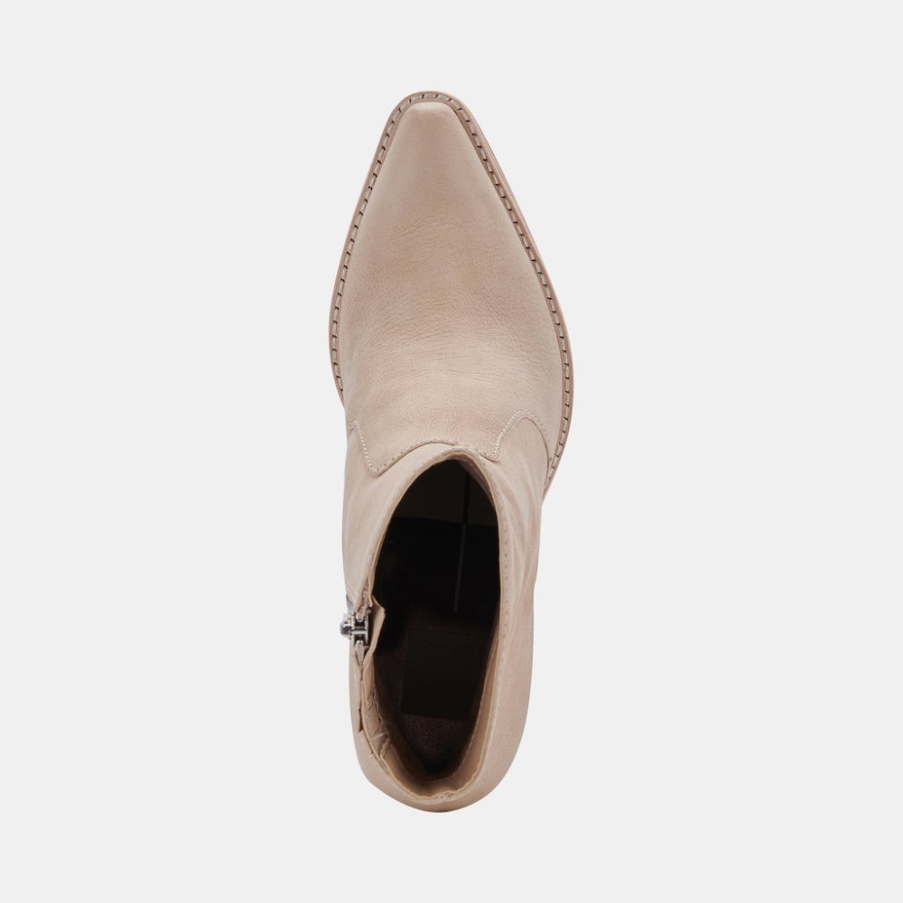 Dolce Vita Volli Wide Boots Dune Nubuck