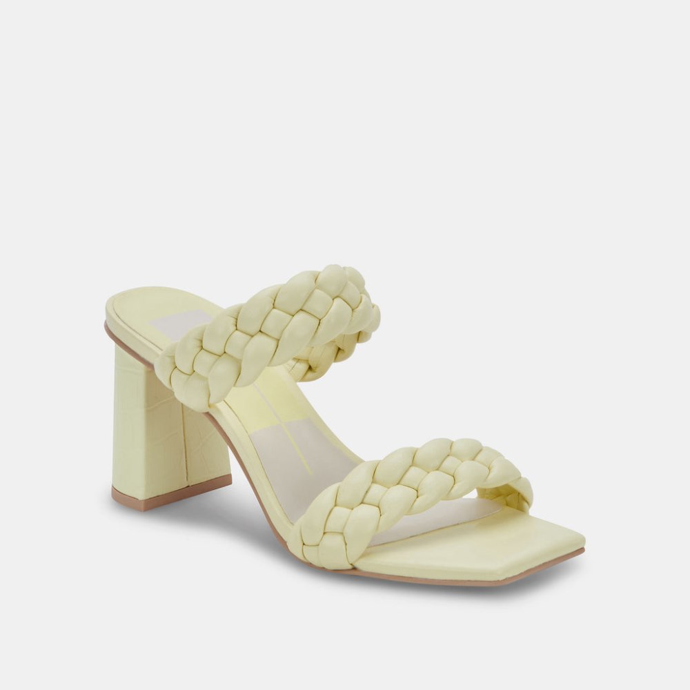 Dolce Vita Paily Heels Lemon Cream Stella