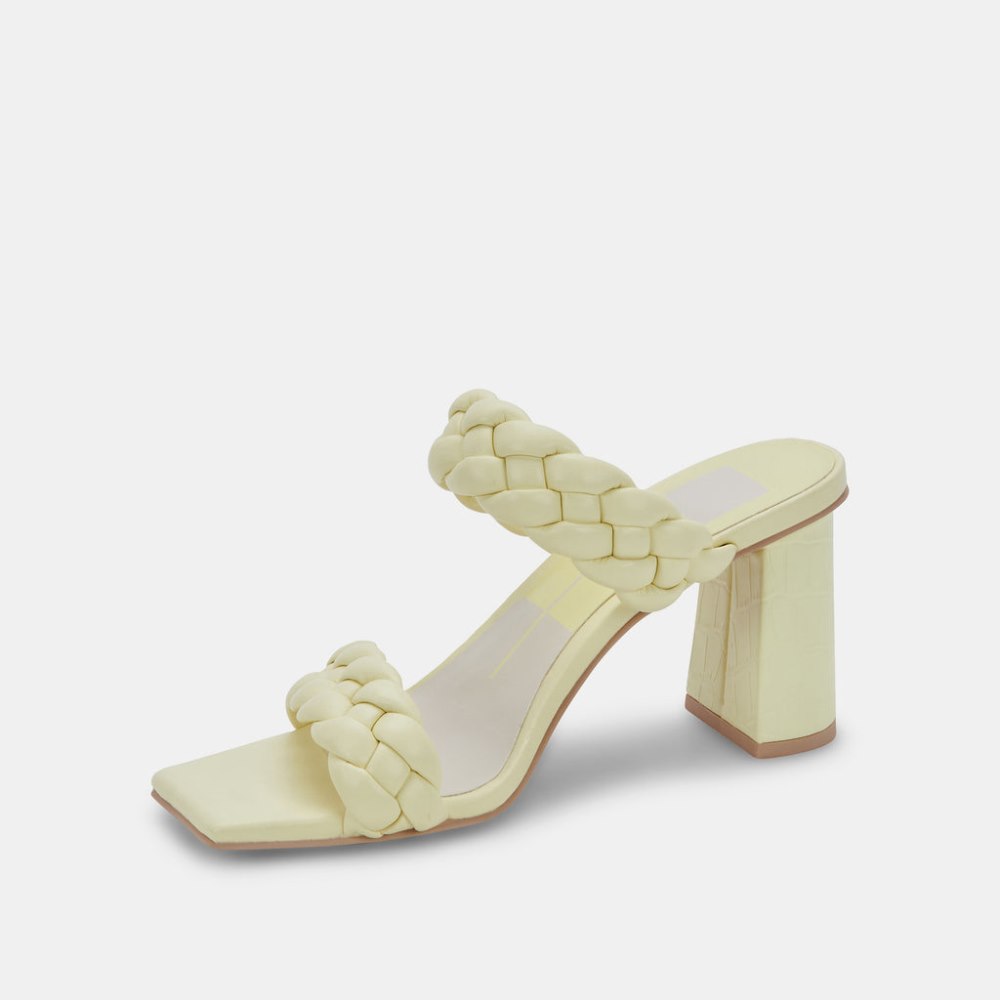 Dolce Vita Paily Heels Lemon Cream Stella