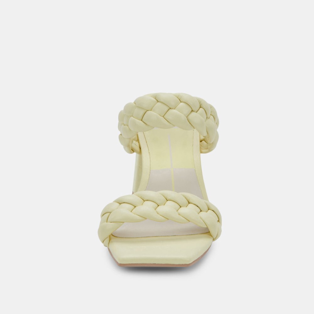 Dolce Vita Paily Heels Lemon Cream Stella