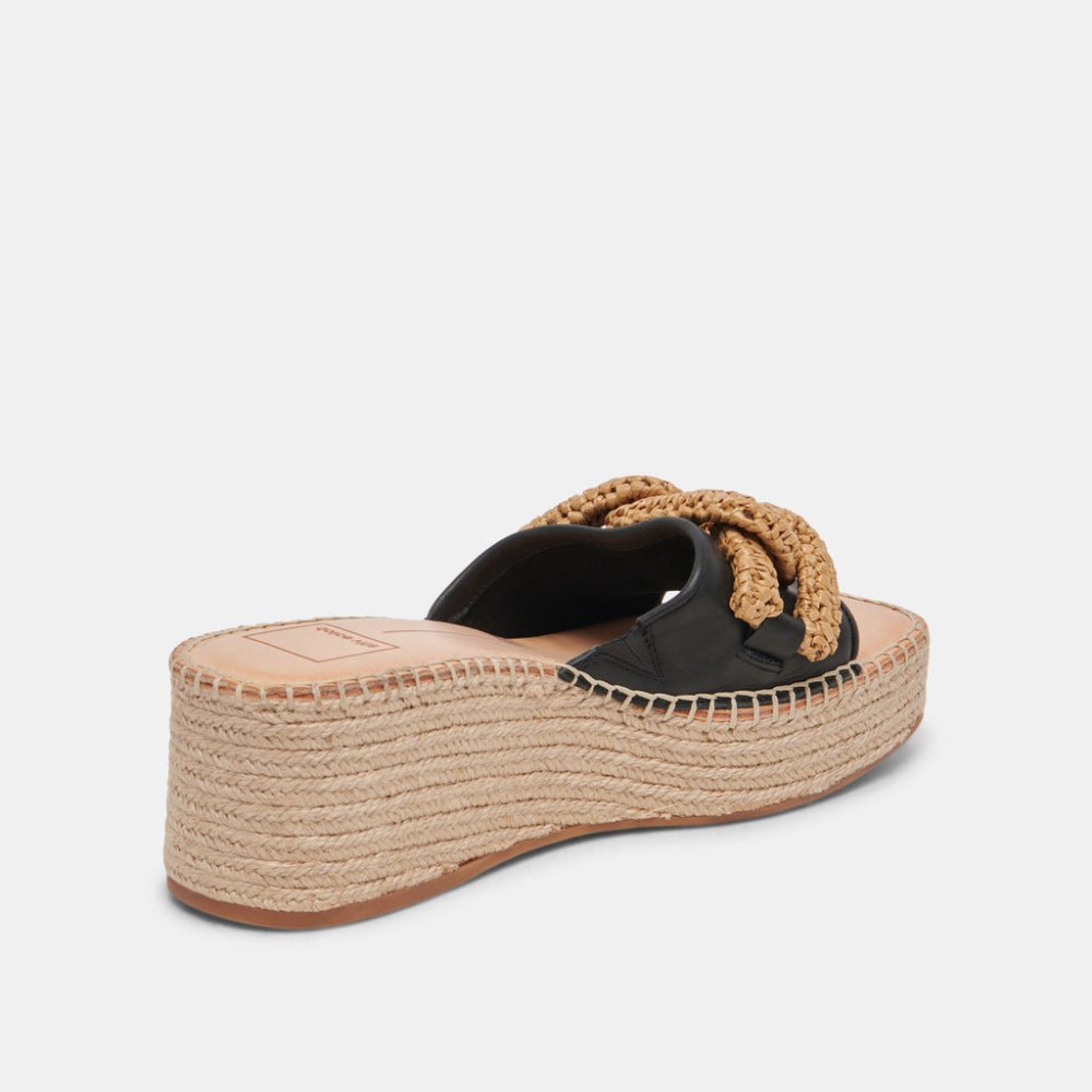 Dolce Vita Narnia Sandals Black Leather
