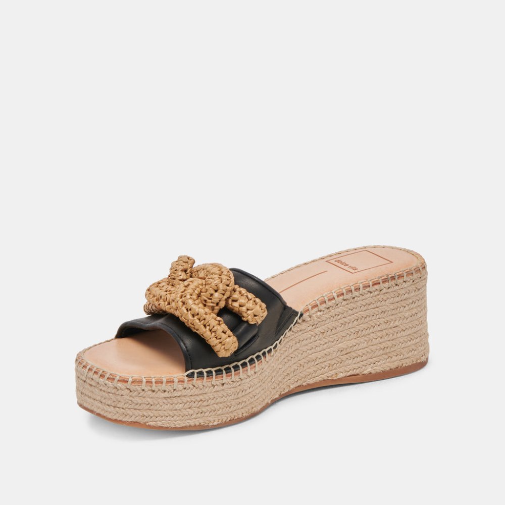 Dolce Vita Narnia Sandals Black Leather