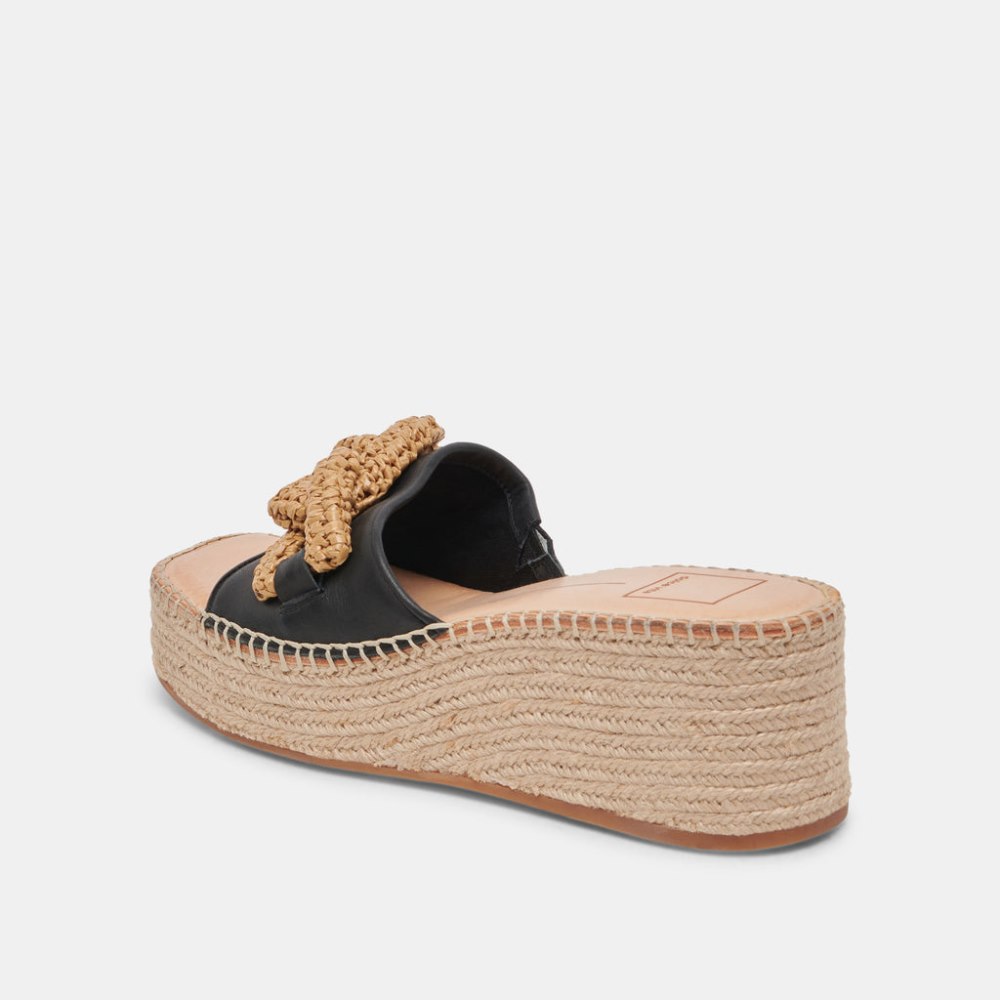 Dolce Vita Narnia Sandals Black Leather