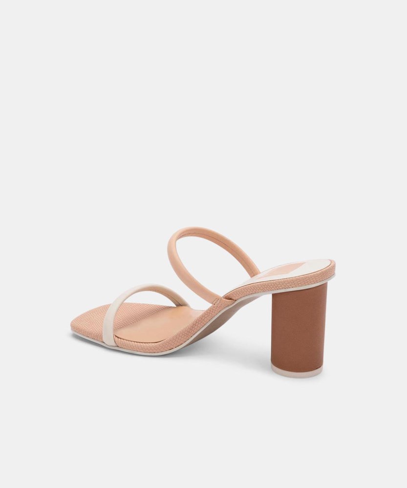 Dolce Vita Noles Heels Natural White