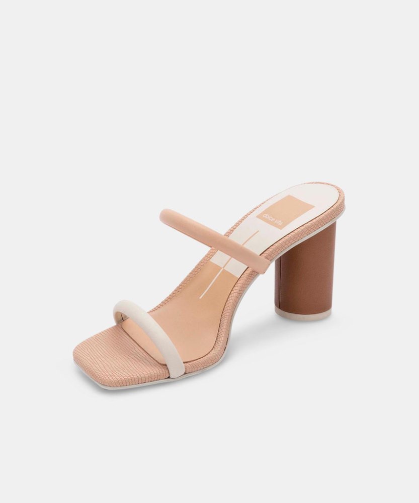 Dolce Vita Noles Heels Natural White