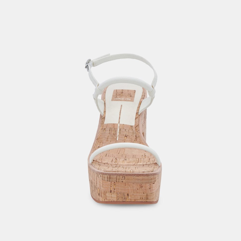 Dolce Vita Jodie Heels White Nubuck