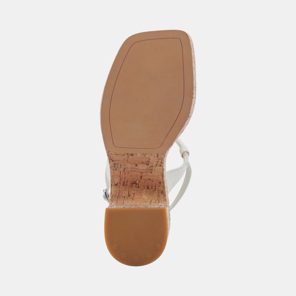 Dolce Vita Jodie Heels White Nubuck