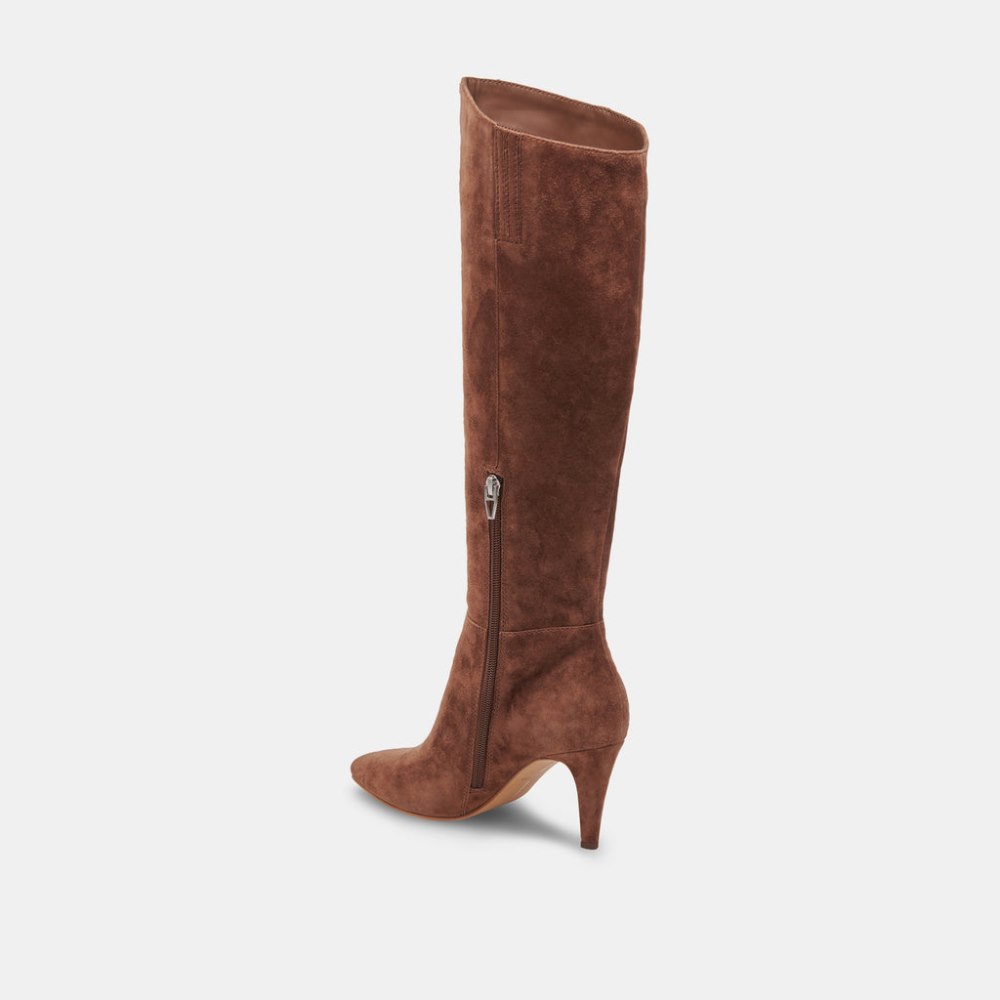Dolce Vita Haze Boots Cocoa Suede