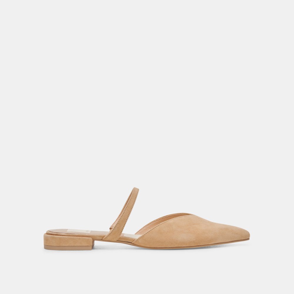 Dolce Vita Kanika Flats Tan Suede