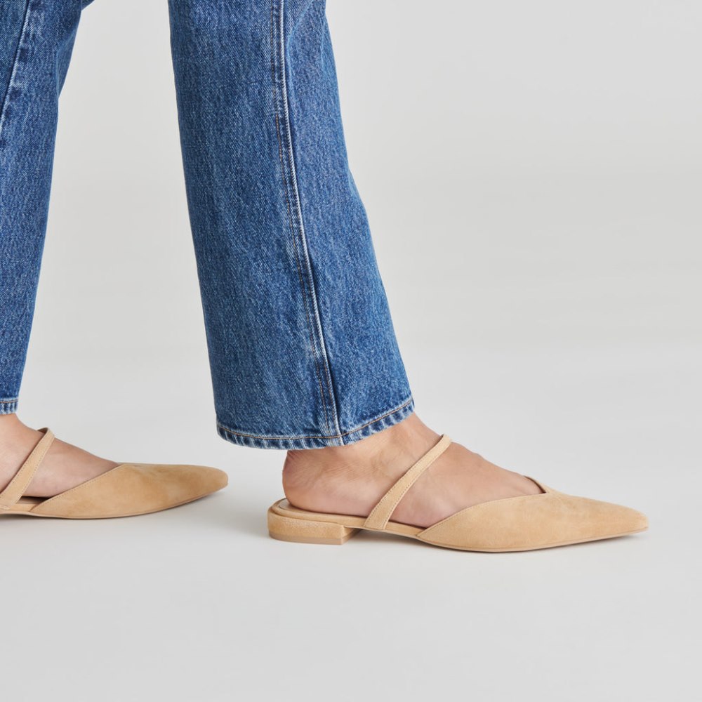 Dolce Vita Kanika Flats Tan Suede