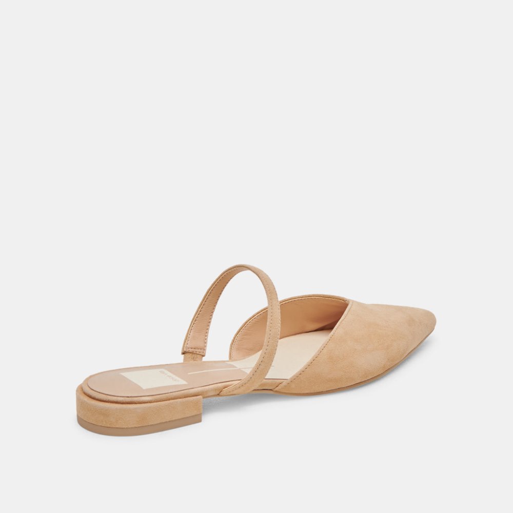 Dolce Vita Kanika Flats Tan Suede