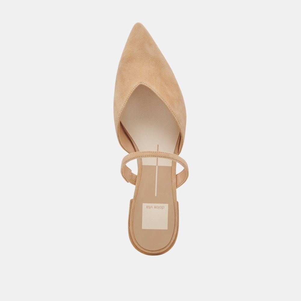 Dolce Vita Kanika Flats Tan Suede