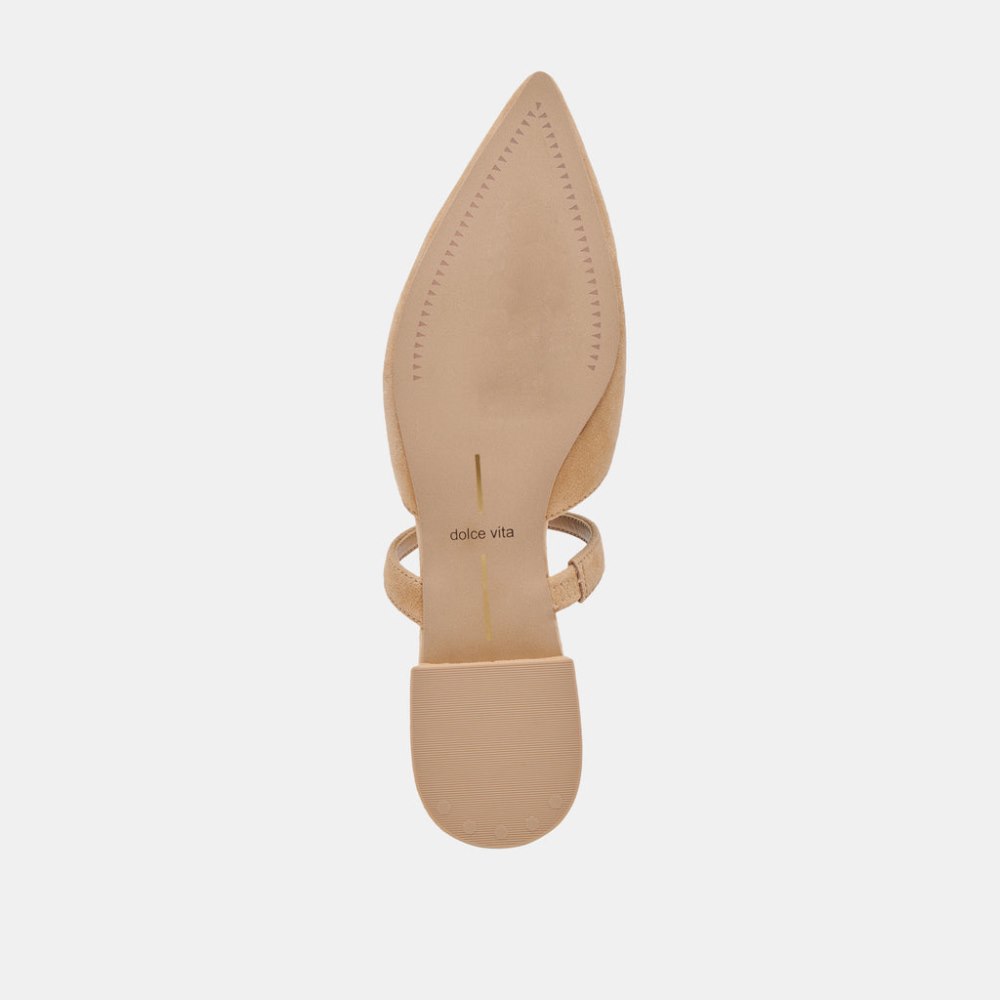 Dolce Vita Kanika Flats Tan Suede