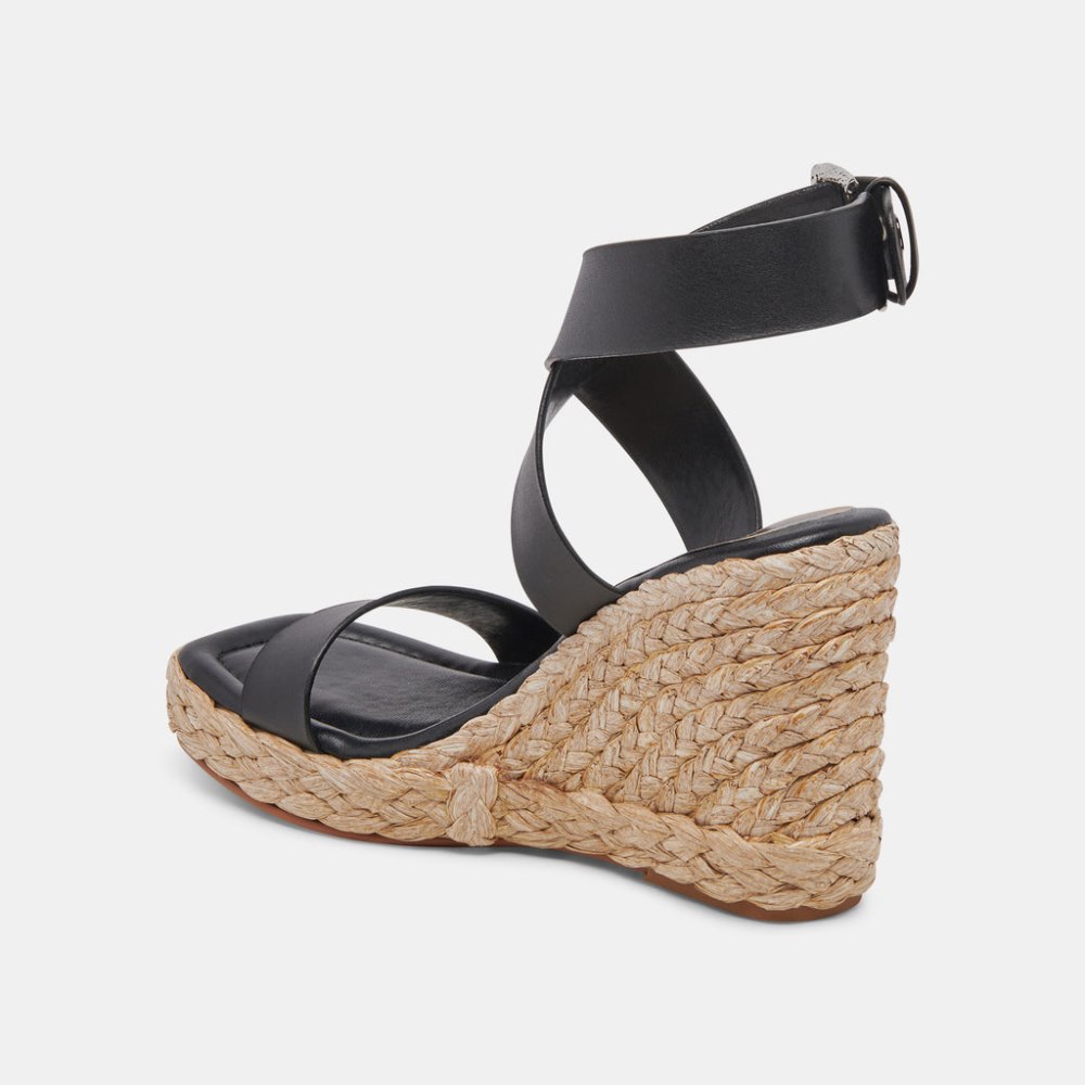 Dolce Vita Aldona Wedges Black Leather