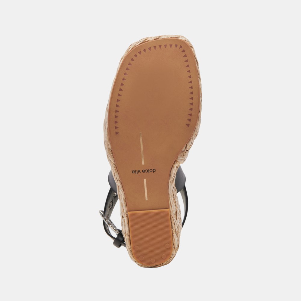 Dolce Vita Aldona Wedges Black Leather
