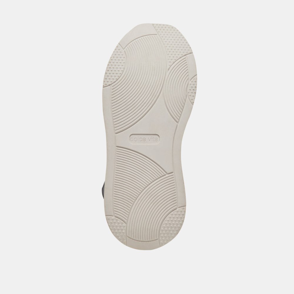 Dolce Vita Brax Sneaker White Black Leather