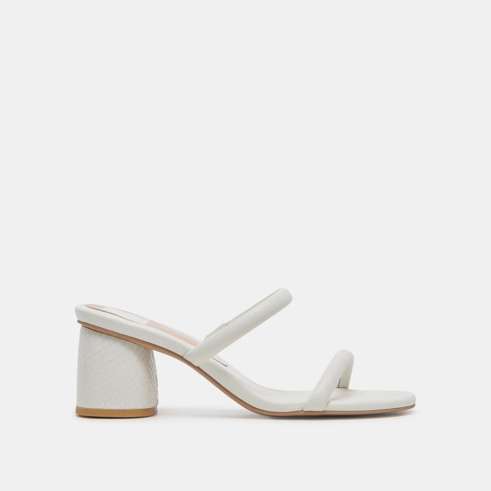 Dolce Vita Mandie Heels White Stella