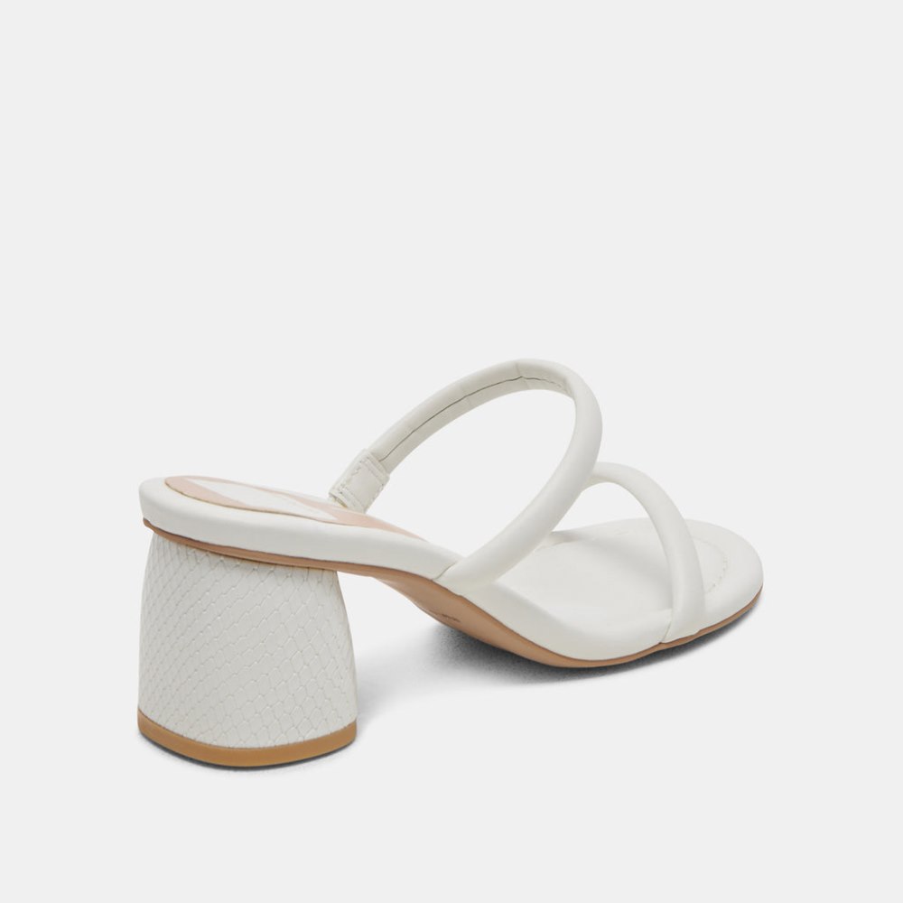 Dolce Vita Mandie Heels White Stella
