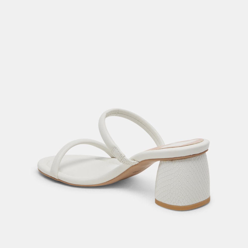 Dolce Vita Mandie Heels White Stella