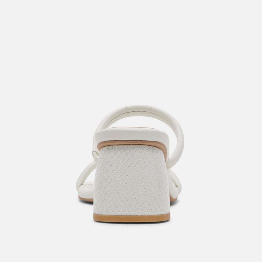 Dolce Vita Mandie Heels White Stella