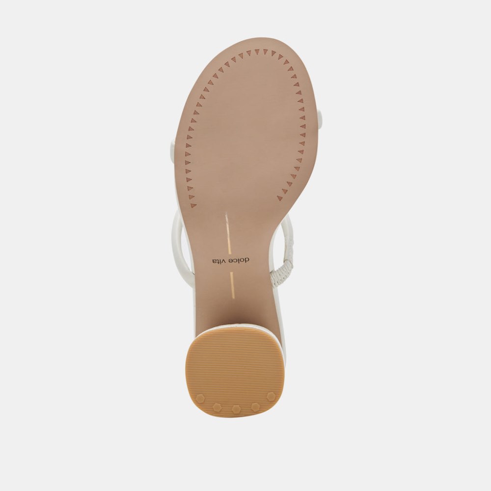 Dolce Vita Mandie Heels White Stella