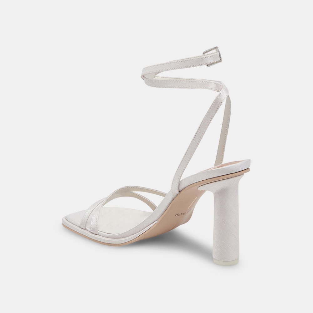 Dolce Vita Disere Heels Off White Satin