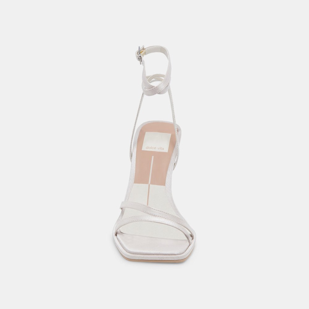 Dolce Vita Disere Heels Off White Satin