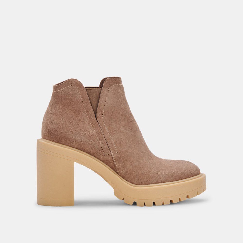 Dolce Vita Cashe H2o Boots Mushroom Suede