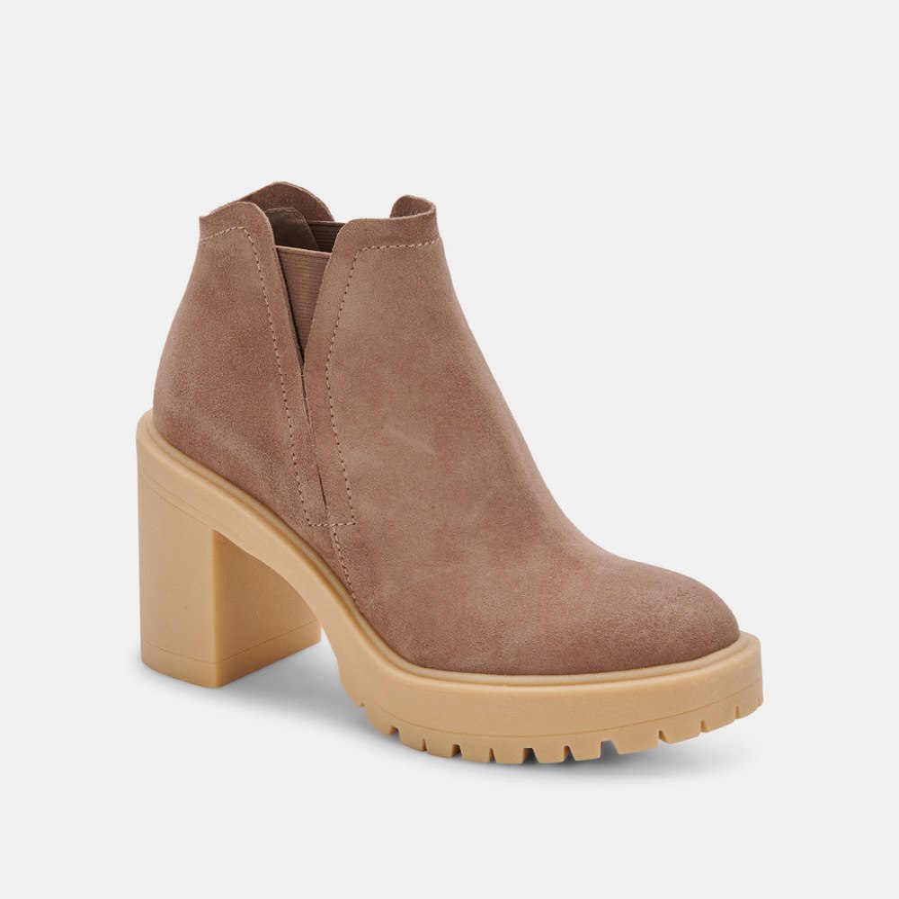 Dolce Vita Cashe H2o Boots Mushroom Suede