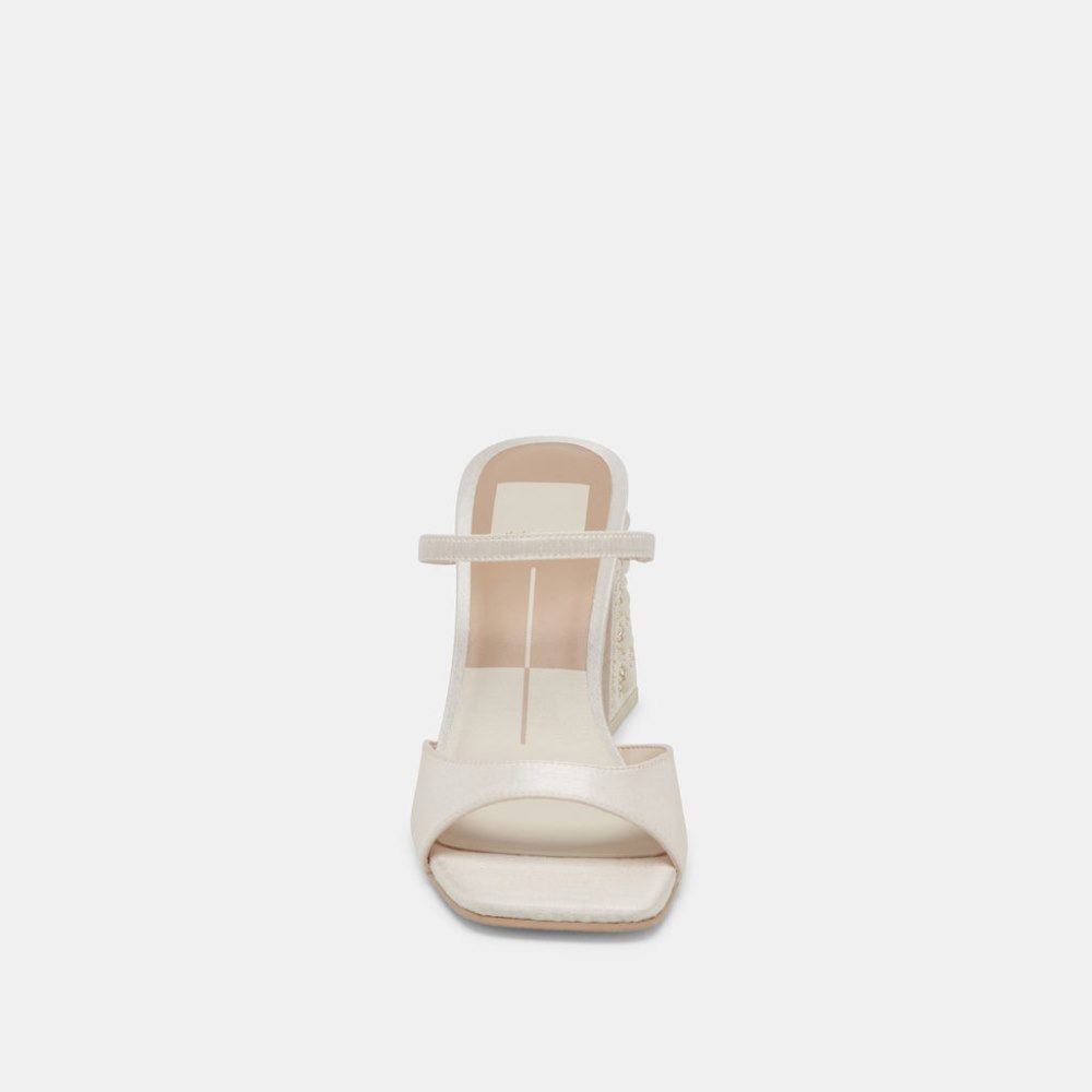 Dolce Vita Jemmy Pearl Heels Vanilla Silk