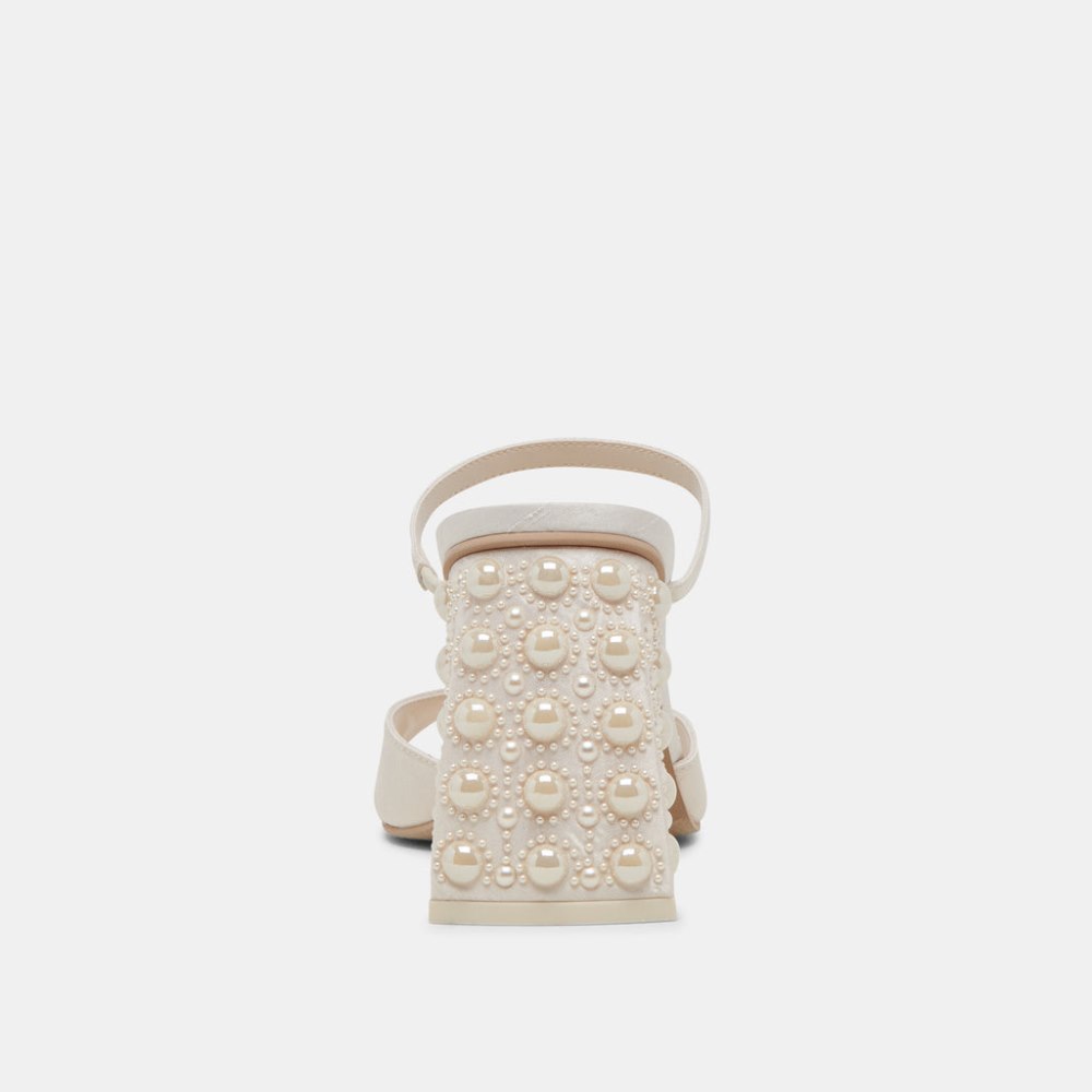 Dolce Vita Jemmy Pearl Heels Vanilla Silk