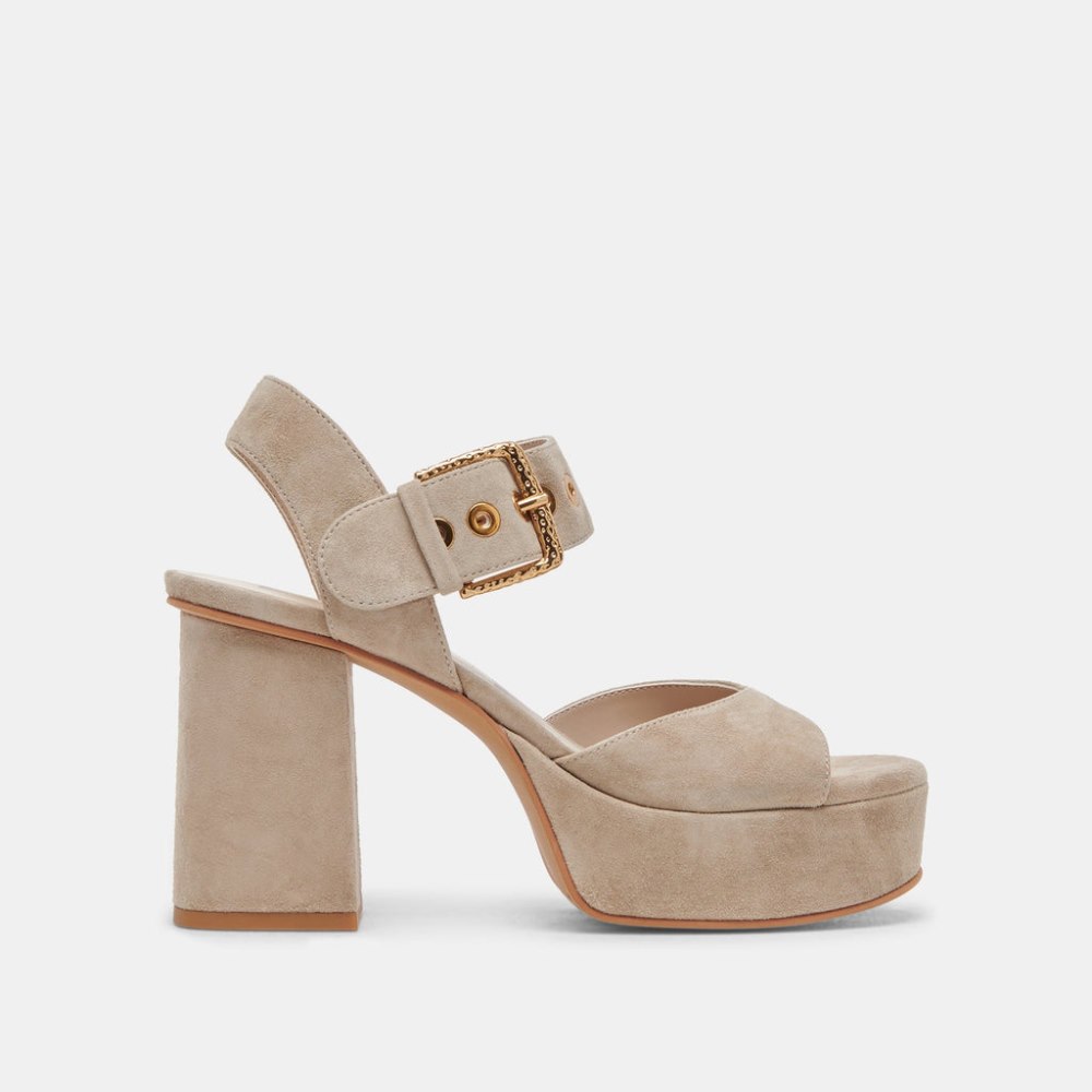 Dolce Vita Bobby Heels Almond Suede