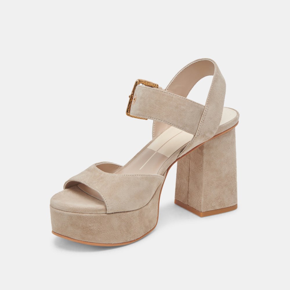 Dolce Vita Bobby Heels Almond Suede