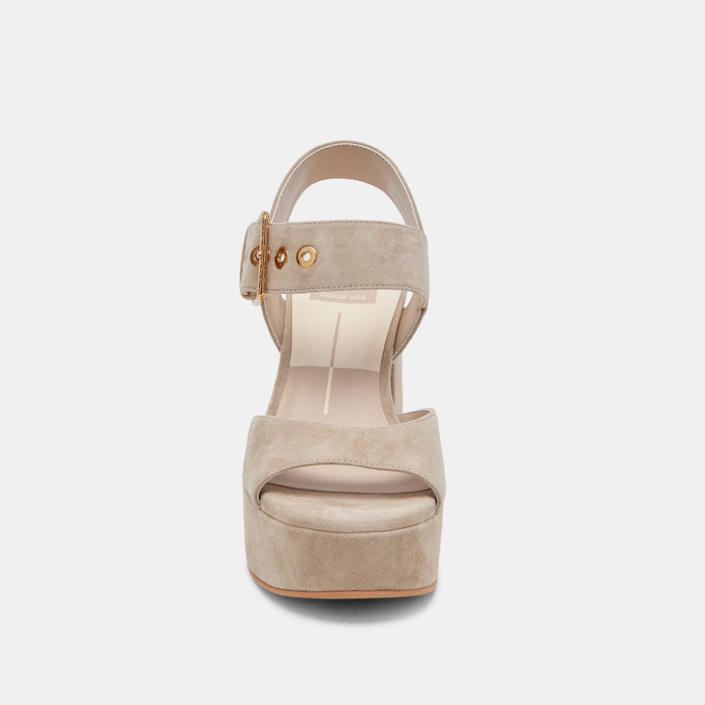 Dolce Vita Bobby Heels Almond Suede