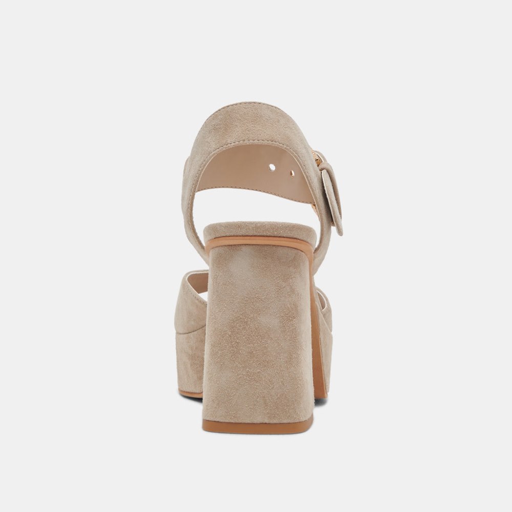Dolce Vita Bobby Heels Almond Suede