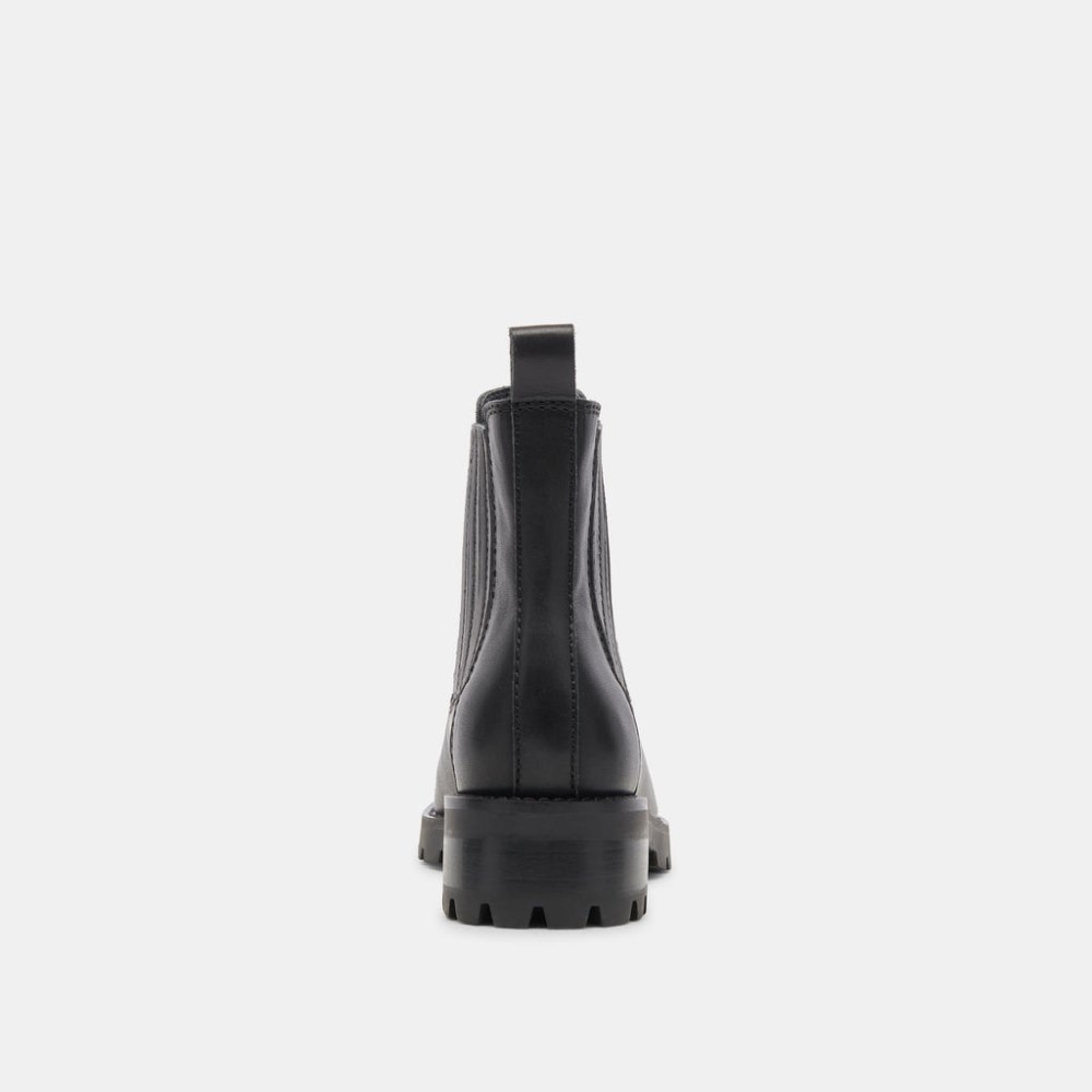 Dolce Vita Fraya H2o Booties Black Leather