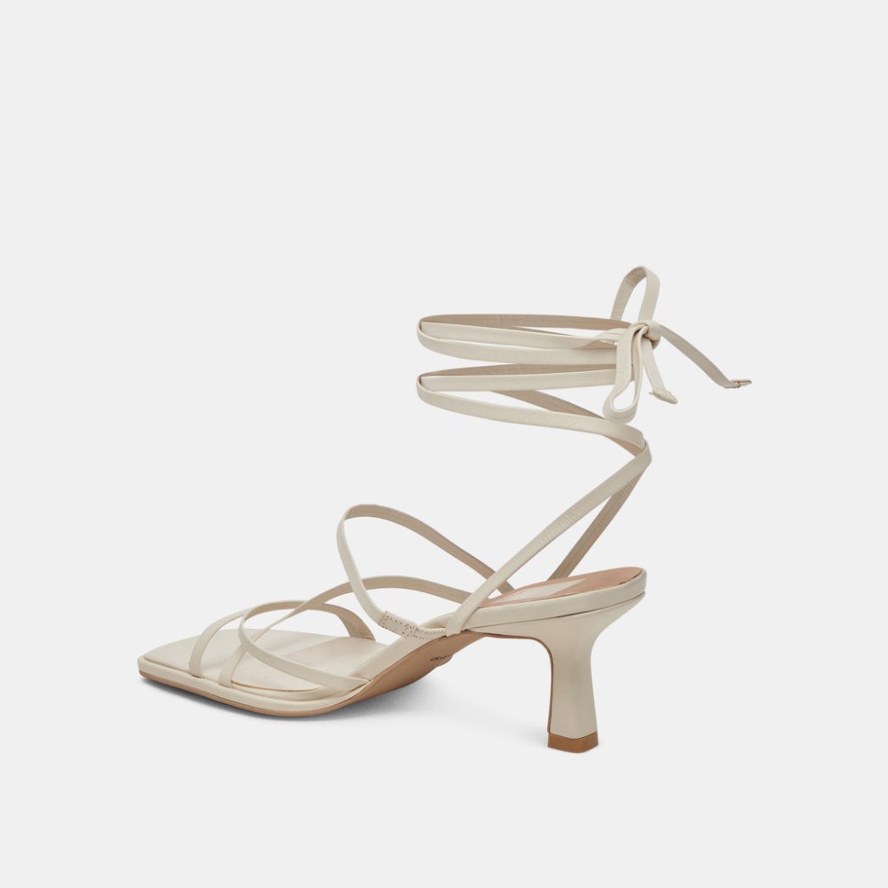 Dolce Vita Malabo Heels Ivory Leather
