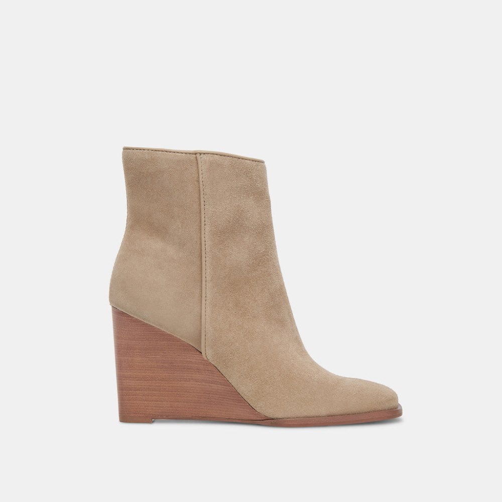 Dolce Vita Susann Booties Almond Suede