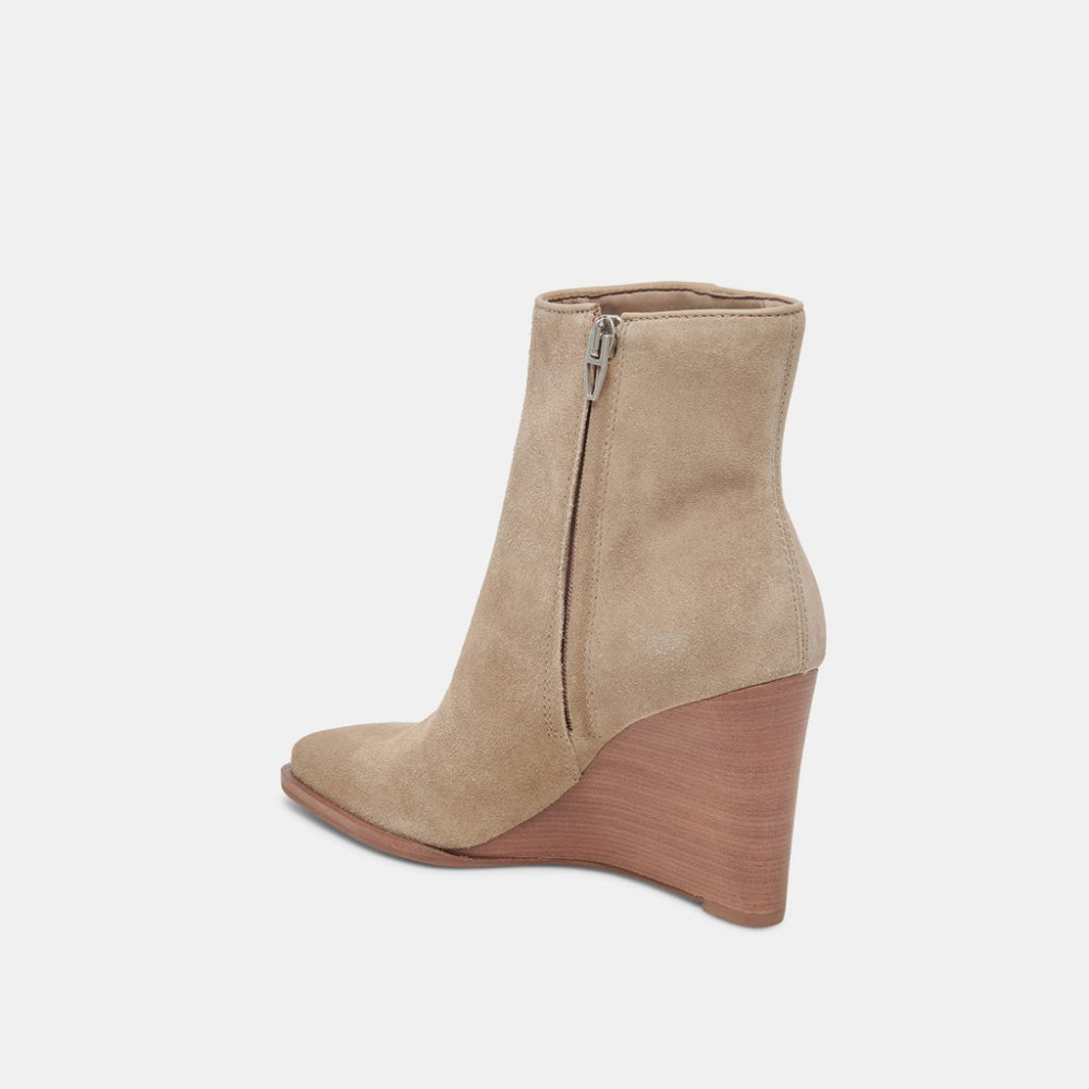 Dolce Vita Susann Booties Almond Suede